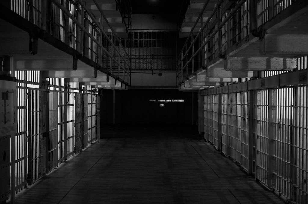 empty prisoner cell